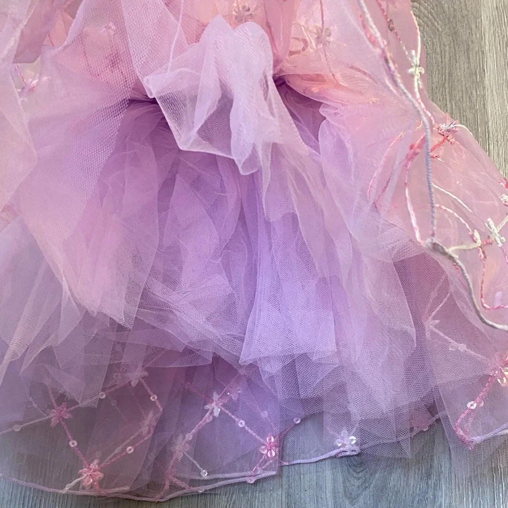 Revolution Sparkling Pink Kids Dance Dress (x2 available)